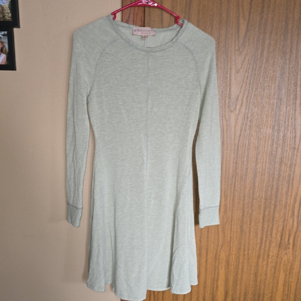 Philosophy Sage Green Dress